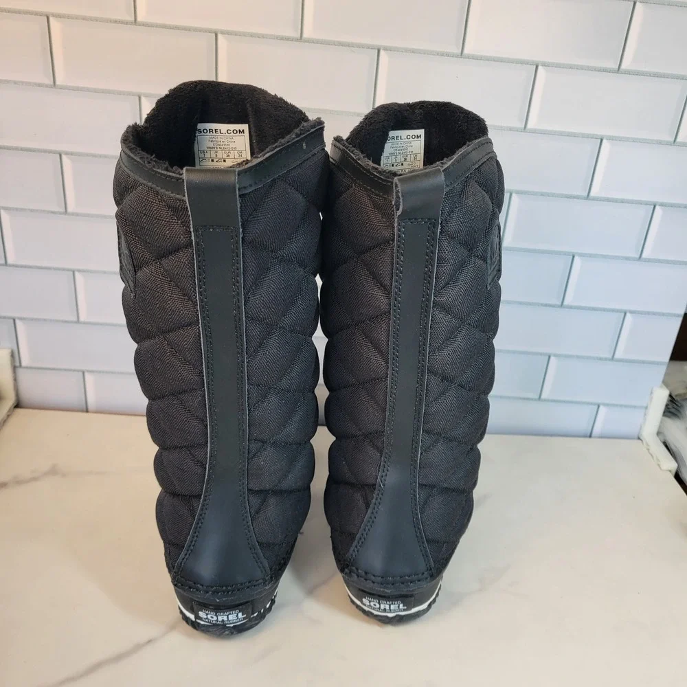 Sorel Out N About US 7 EU 38 Tall Quilted Lined Boots Waterproof Winter